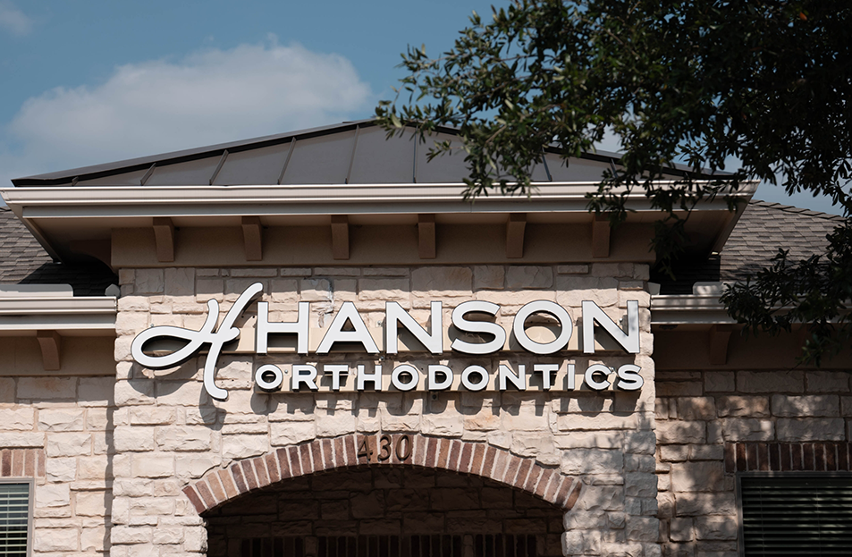 Exterior of Allen orthodontic office building